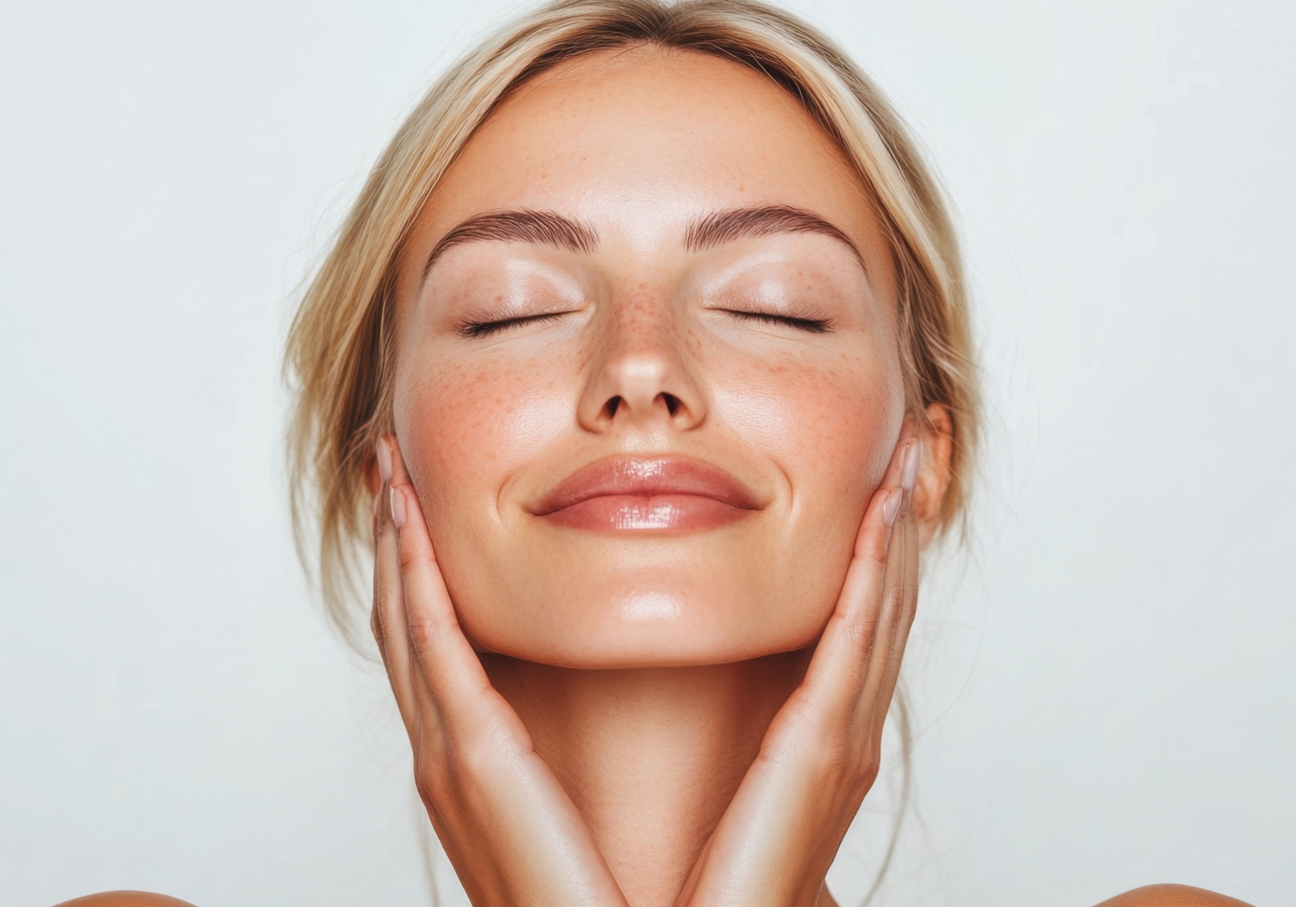 Gesichtsbehandlung mit Augenbrauen und Wimpern Färben im Kosmetikstudio Si Bella Bielefeld